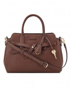 Сумка-мессенджер Lille с тремя отделениями Nine West, Mahogany