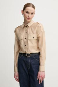 Рубашка Oui, бежевый