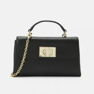 Сумка Furla Mini Crossbody Top Handle, черный