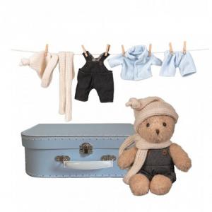 Тойки, Медведь Моррис с одеждой в чемодане Toyki