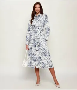 Платье с цветами Liu Jo, синий