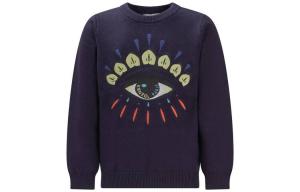 Детский свитер Kenzo, темно-синий