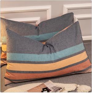 DUYHBAWRS Декоративная наволочка для подушки хлопковая однотонная