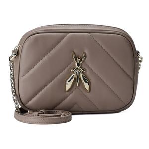 Сумка через плечо PATRIZIA PEPE Fly, серо-коричневый