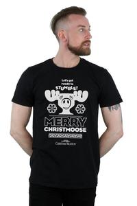 Футболка «Веселый рождественский лось» National Lampoon's Christmas Vacation, черный
