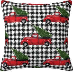 Paruiny Декоративная подушка с новогодним принтом White