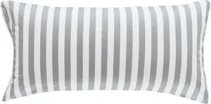 Чехол для подушки серебристо-белый 40x80 см Erwin Müller