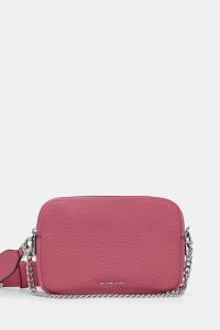 Кожаная сумка MICHAEL Michael Kors, розовый