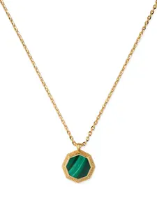 Колье с малахитом Emanuele Bicocchi, золотой