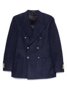 Фактурный пиджак Gabriele Pasini, синий