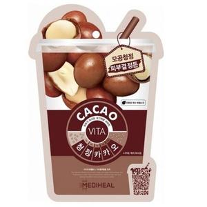 Vita Cacao Очищающая тканевая маска с какао 20 мл Assorted