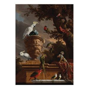 Картина на холсте Art for the Home Die Menagerie, разноцветный