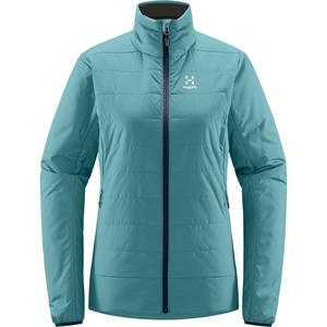 Функциональная куртка, имитирующая серебряную куртку для женщин Haglöfs, синий