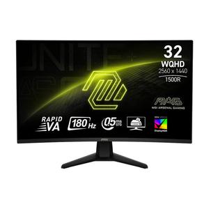 Монитор игровой MSI MAG 32CQ6F, 31.5", 2560x1440, 180 Гц, VA, черный