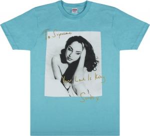 Футболка Supreme Sade T-Shirt 'Aqua', синий
