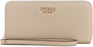 Кошелек GUESS Marsha Large Zip Around, светло-бежевый