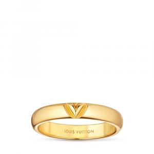 Обручальное кольцо LV Volt Multi, желтое золото Louis Vuitton, золотой