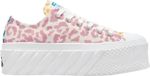 Кроссовки Converse Wmns Chuck Taylor All Star 2X Platform Low Welcome to the Wild, разноцветный