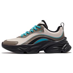 Антискользящие и износостойкие повседневные туфли на подошве для увеличения роста женские Painted Gray Brown Stone Erke, цвет Painted Gray/Brownstone