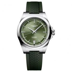 LONGINES Часы Men's Comcast Collection Watch, Green Dial