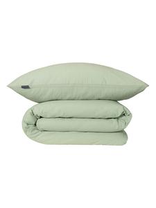 Schiesser Комплект постельного белья из жатой ткани "Лаура" светло-зеленого цвета