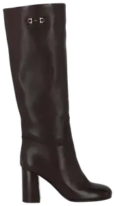 Высокие сапоги Ferragamo Wmns Ovidio, темно-коричневые