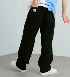 Комбинезон Lee, широкие брюки-карандаш/джинсы (унисекс)