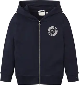 Толстовка TOM TAILOR с капюшоном, цвет морской волны