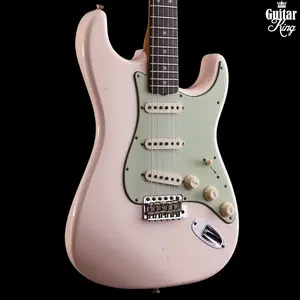 Fender Custom Shop 1963 Stratocaster Journeyman Faded Aged Розовый Цвет Раковины