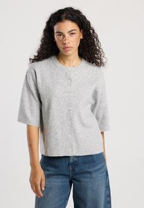 Кардиган America Today KENDALL, Light Grey Melange/Light Grey