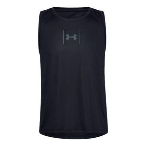 Спортивный топ Under Armour Speed Stride Shock Tank Top 'Black' 1356175-001, черный