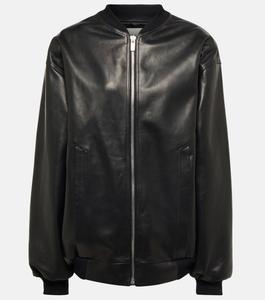 Кожаный пиджак MAGDA BUTRYM, черный