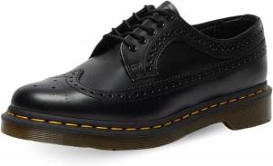 Женские кожаные туфли Dr. Martens 3989 с 5 отверстиями для шнурков, черный