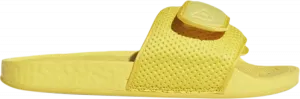 Сандалии Adidas Pharrell x Chancletas Hu Slides 'Bold Gold', желтый