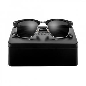 Модные солнцезащитные очки из нержавеющей стали Bronx SIROKO, черный