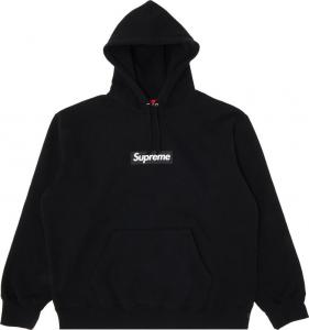 Толстовка Supreme LA Box Logo Hooded Sweatshirt 'Black', черный
