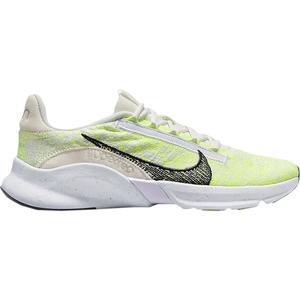 Кроссовки Nike Wmns SuperRep Go 3 Flyknit Next Nature, белый/светло-зеленый/мультиколор