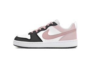 Низкие детские кроссовки для скейтбординга Court Borough Heartfelt Berry Affairs для подростков Nike, розовый