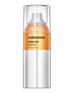 Спрей-дымка для лица и тела с эффектом сияния Shimmer Bomb Spray 75 мл Rabanne, Bronze Doré