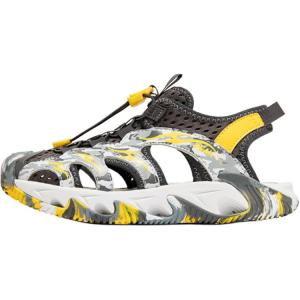 Износостойкие и waterproof детские сандалии low top carbon gray PEAK, серый