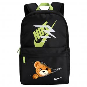 Nike Полиэстеровый рюкзак унисекс с цветочным принтом, Zip Closure Bear