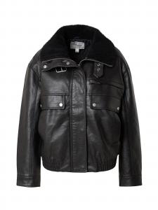 TOPSHOP Межсезонная куртка 'OLIVIA' в черном цвете