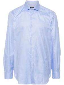 Barba рубашка на пуговицах, синий