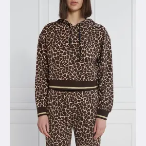 Укороченная толстовка Liu Jo, коричневый