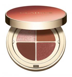 Палитра теней для век Clarins Ombre 4 Couleurs, 03 Flame