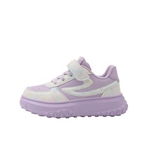 Нескользящие, износостойкие, упругие, дышащие, легкие, амортизирующие детские кроссовки для скейтбординга BOBDOG, фиолетовый