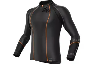 Мужская базовая хоккейная рубашка Shock Doctor Core, черный