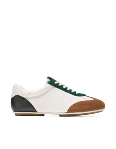 Женские кроссовки в ретро-стиле из кожи Cole Haan, бежевый