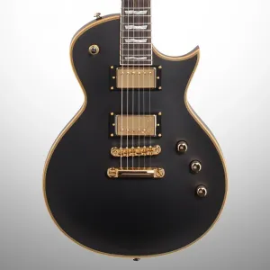 Электрогитара ESP LTD EC-1000 серии Deluxe, винтажный черный
