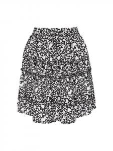 Мини-юбка myMo ROCKS, цвет black white